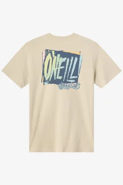 Distract Classic Tee Standard Fit Tee - Lt Khaki | O'Neill