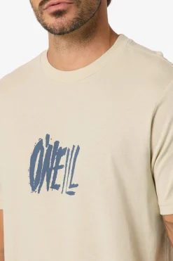 Distract Classic Tee Standard Fit Tee - Lt Khaki | O'Neill
