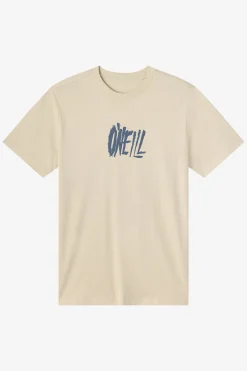 Distract Classic Tee Standard Fit Tee - Lt Khaki | O'Neill