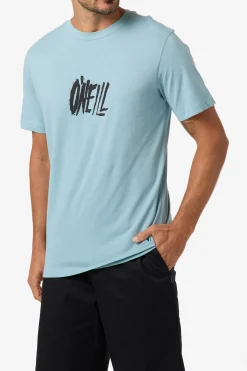 Distract Classic Tee Standard Fit Tee - Stone Blue | O'Neill