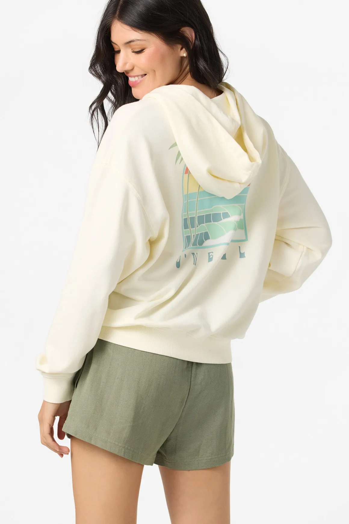 Drift Hoody Pullover Fleece - Winter White | O'Neill