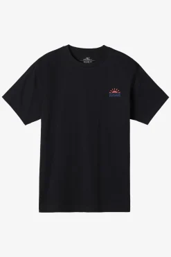 East Cliff Heavy Weight Tee - Black | O'Neill