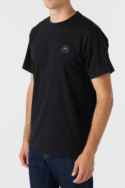 East Cliff Heavy Weight Tee - Black | O'Neill