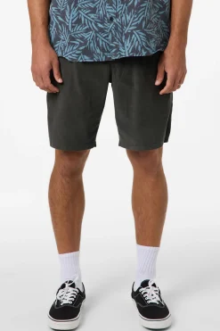 El Porto 19" Cord Shorts - Gray | O'Neill