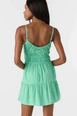 Eliana Short Dress - Jade Cream | O'Neill