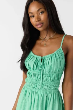 Eliana Short Dress - Jade Cream | O'Neill