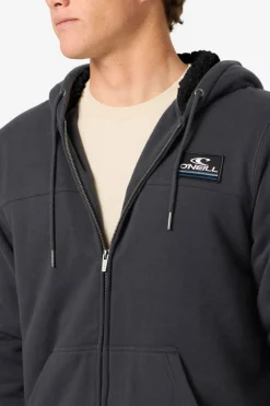 Fifty Two High Pile Zip Zip Fleece - Phantom | O'Neill
