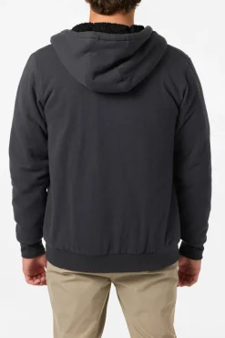 Fifty Two High Pile Zip Zip Fleece - Phantom | O'Neill