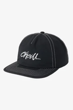 Flint Nylon Snapback Hat - Black | O'Neill