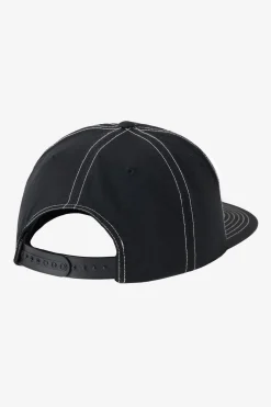 Flint Nylon Snapback Hat - Black | O'Neill