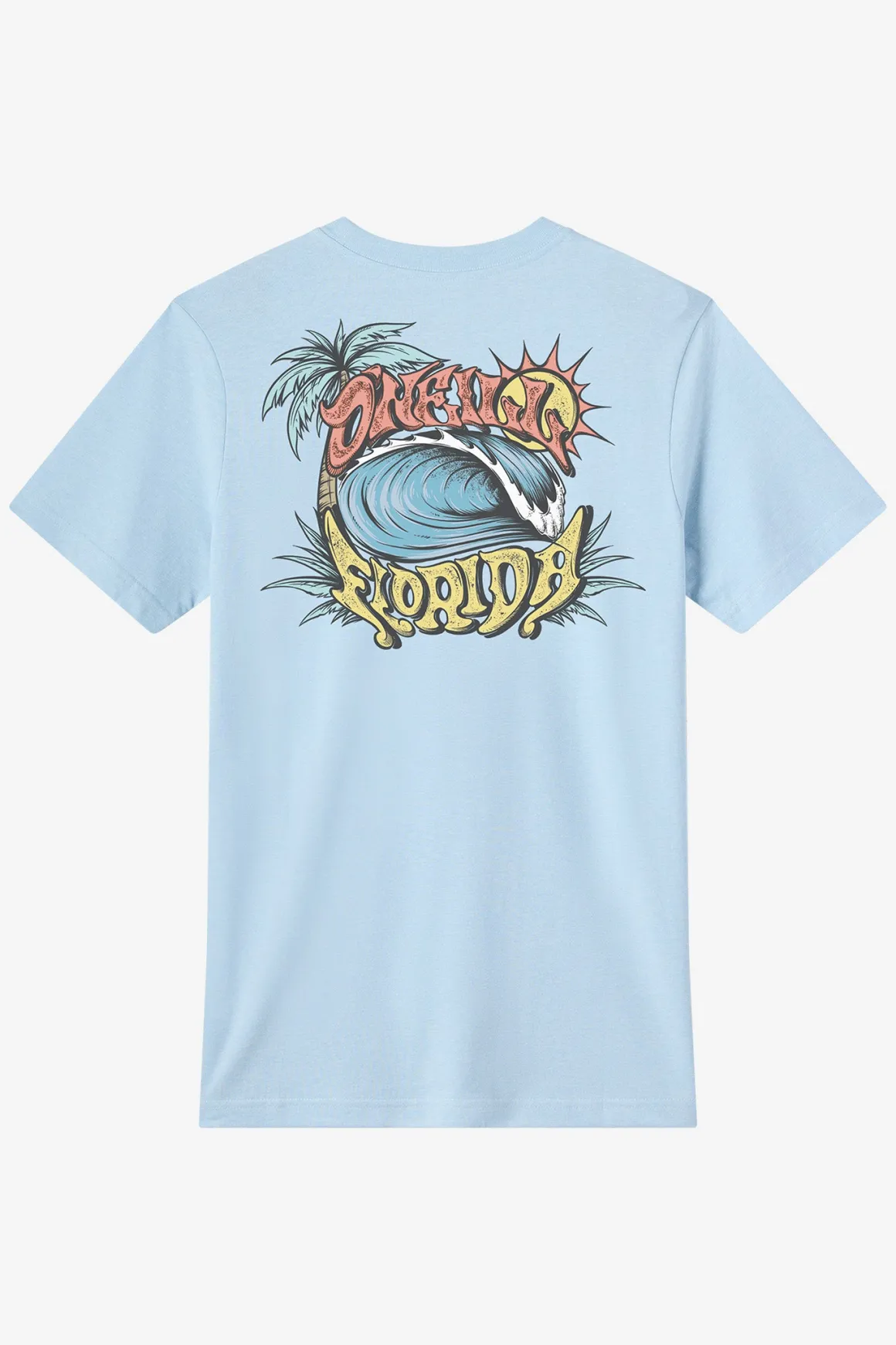 Florida Man Classic Tee Standard Fit Tee - Sky Blue Heather | O'Neill