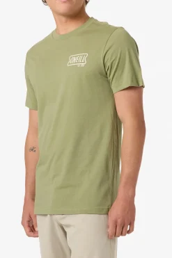Foreman Classic Tee Standard Fit Tee - Oil Green | O'Neill