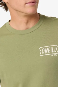 Foreman Classic Tee Standard Fit Tee - Oil Green | O'Neill