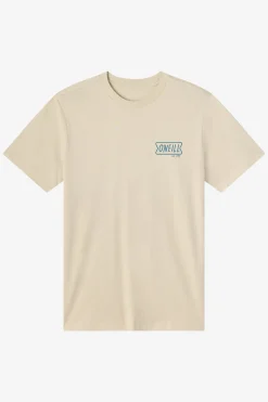 Foreman Classic Tee Standard Fit Tee - Lt Khaki | O'Neill