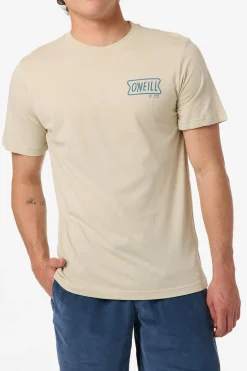 Foreman Classic Tee Standard Fit Tee - Lt Khaki | O'Neill
