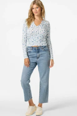 Gaia Primrose Long Sleeve Top