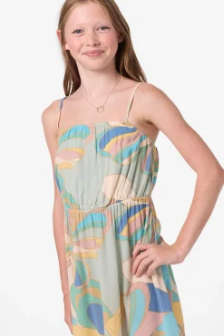 Girl's Alden Butterfly Short Dress - Desert Sage | O'Neill
