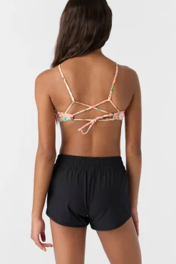 Girl's Balboa 2" Elastic Boardshorts