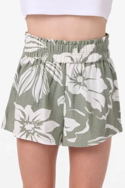 Girl's Gabi Short Floral Shorts - Sea Spray | O'Neill