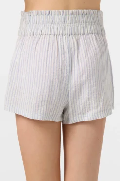 Girl's Gabi Stripe Beach Shorts - Hydrangea | O'Neill
