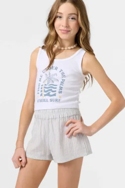 Girl's Gabi Stripe Beach Shorts