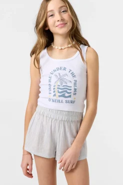 Girl's Gabi Stripe Beach Shorts