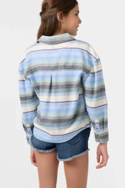 Girl's Leslye Long Sleeve Top - Regatta | O'Neill