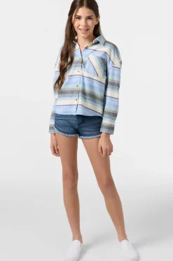 Girl's Leslye Long Sleeve Top - Regatta | O'Neill