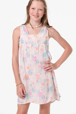 Girl's Letty Printed Cover Up Dress - Tapioca | O'Neill