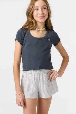 Girl's Sammie Top - Slate | O'Neill
