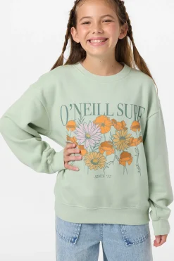 Girl's Skylar Crew Neck Fleece - Seafoam | O'Neill