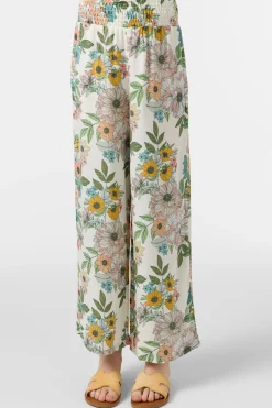 Girl's Torrie Pant Cara Floral - Winter White | O'Neill
