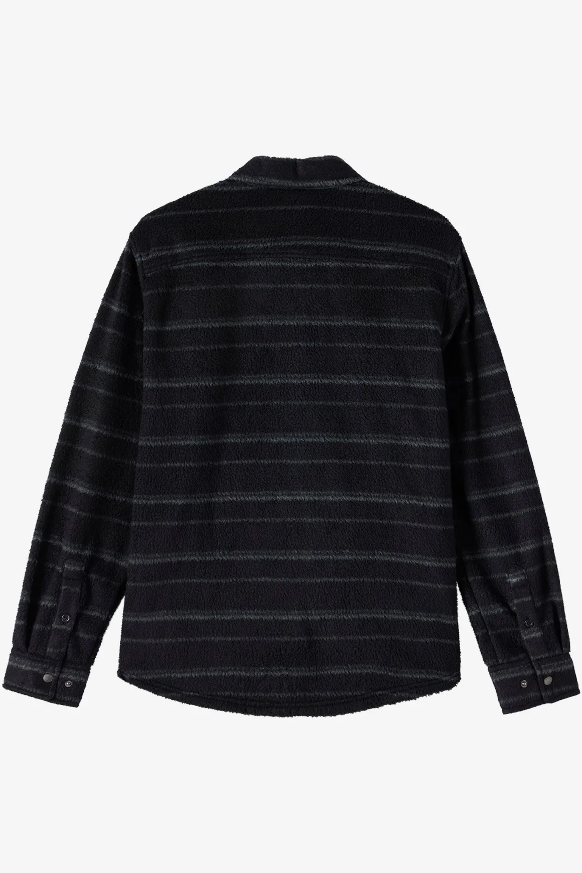 Glacier High Pile Overshirt Superfleece Standard Fit Long Sleeve Shirt - Black | O'Neill