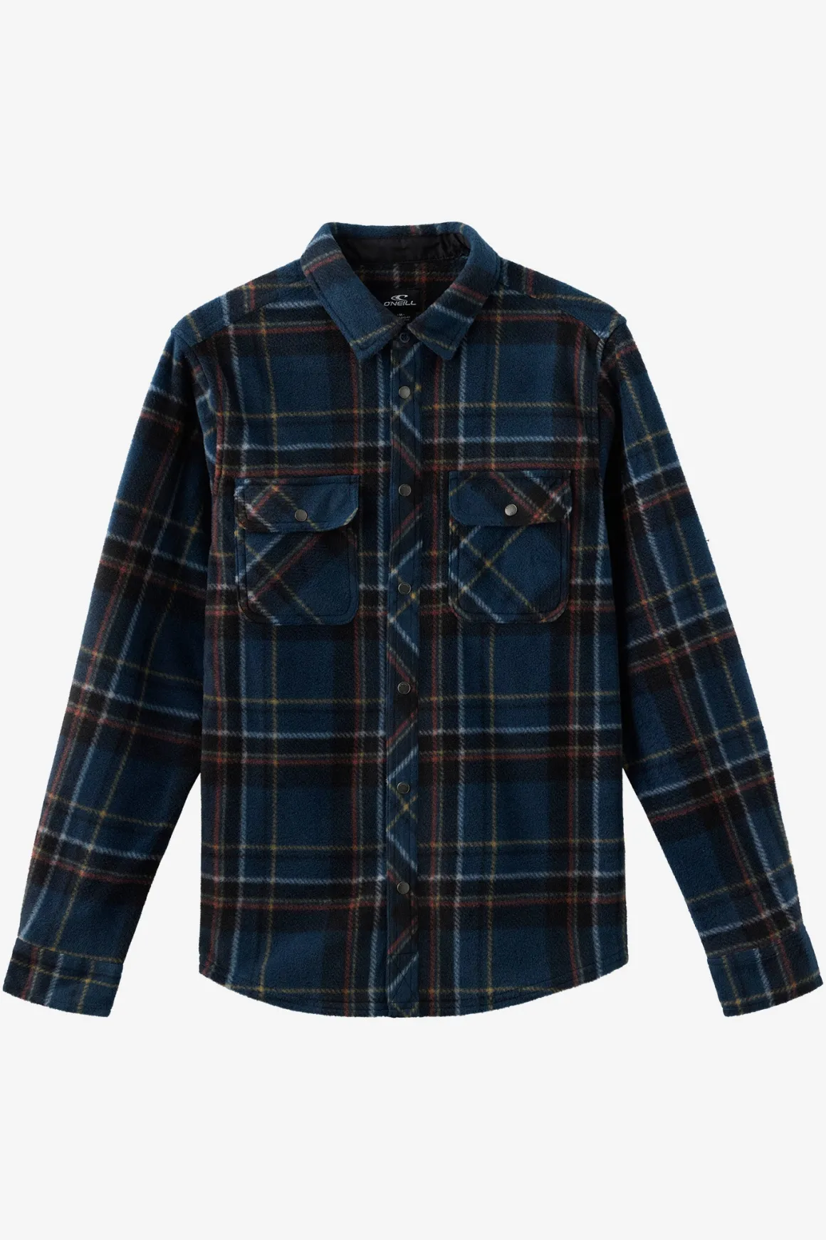 Glacier Plaid Superfleece Standard Fit Long Sleeve Shirt