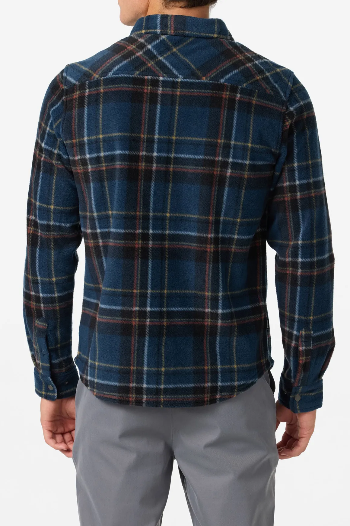 Glacier Plaid Superfleece Standard Fit Long Sleeve Shirt