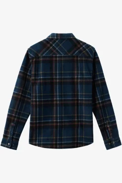 Glacier Plaid Superfleece Standard Fit Long Sleeve Shirt