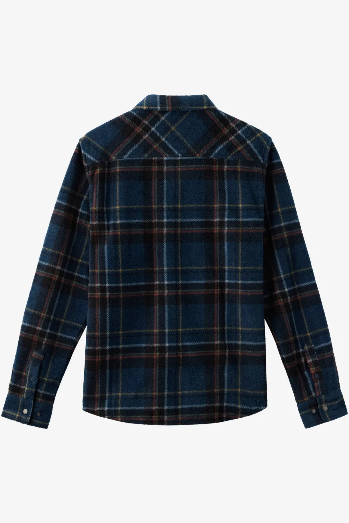 Glacier Plaid Superfleece Standard Fit Long Sleeve Shirt