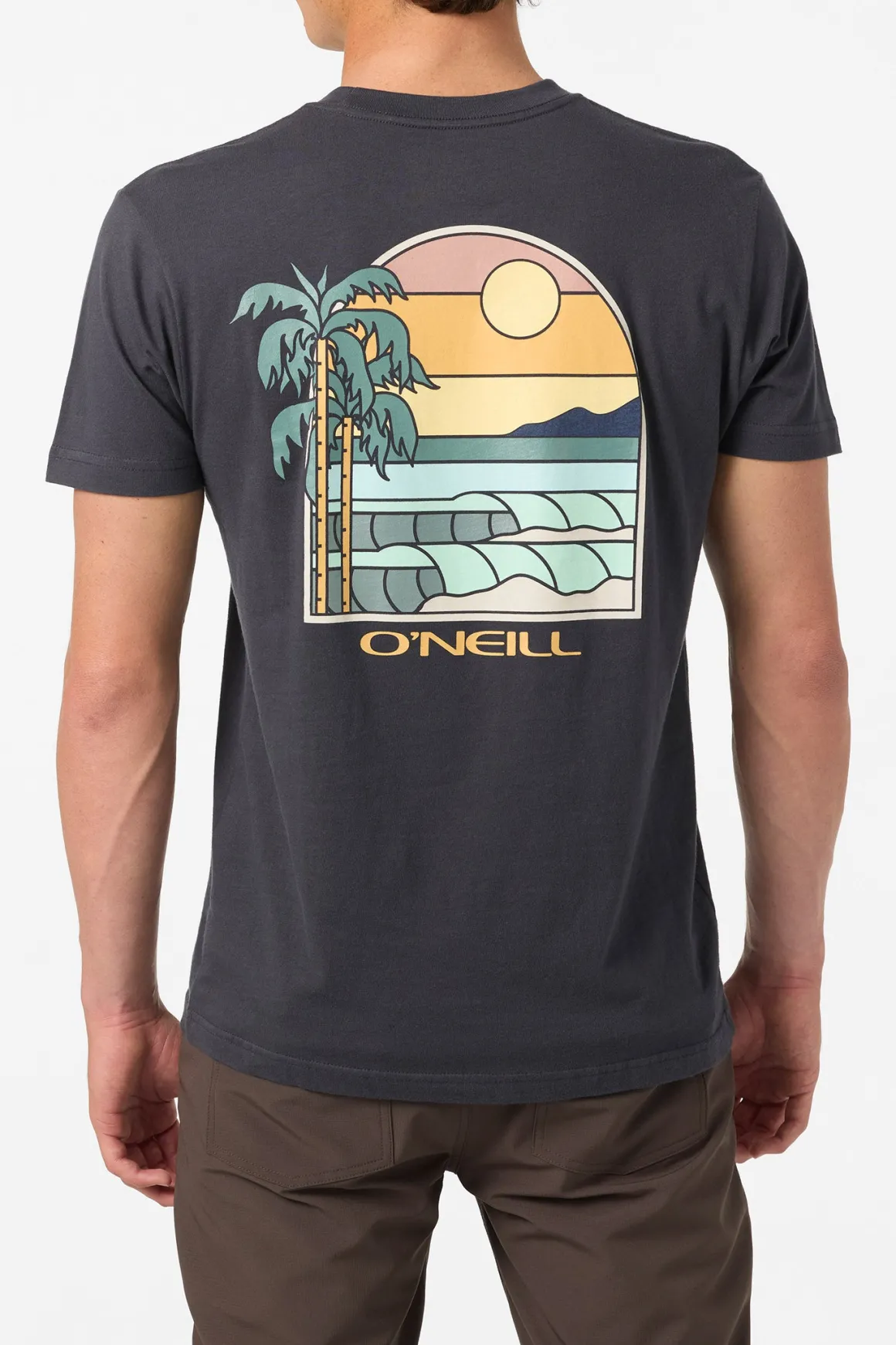 Glassy Days Standard Fit Tee - Phantom | O'Neill