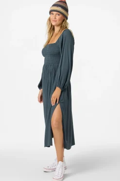 Gracyn Solid Midi Dress