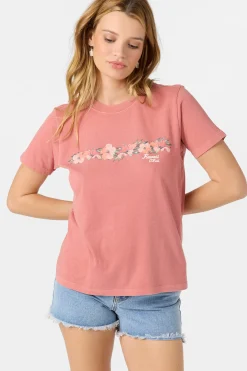Hawaii Floral Tee - Desert Sand | O'Neill