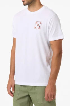 Hawaii Layout Classic Tee - White | O'Neill
