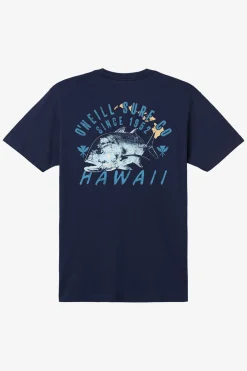 Hawaii Trevally Classic Tee - New Navy | O'Neill
