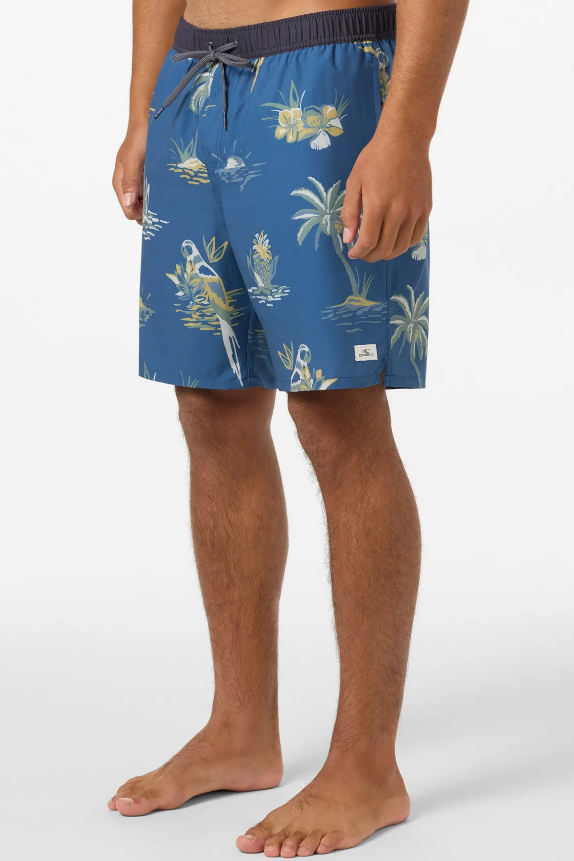 Hermosa Light Lined Elastic Waist 17" Swim Trunks Trunks - Indigo | O'Neill