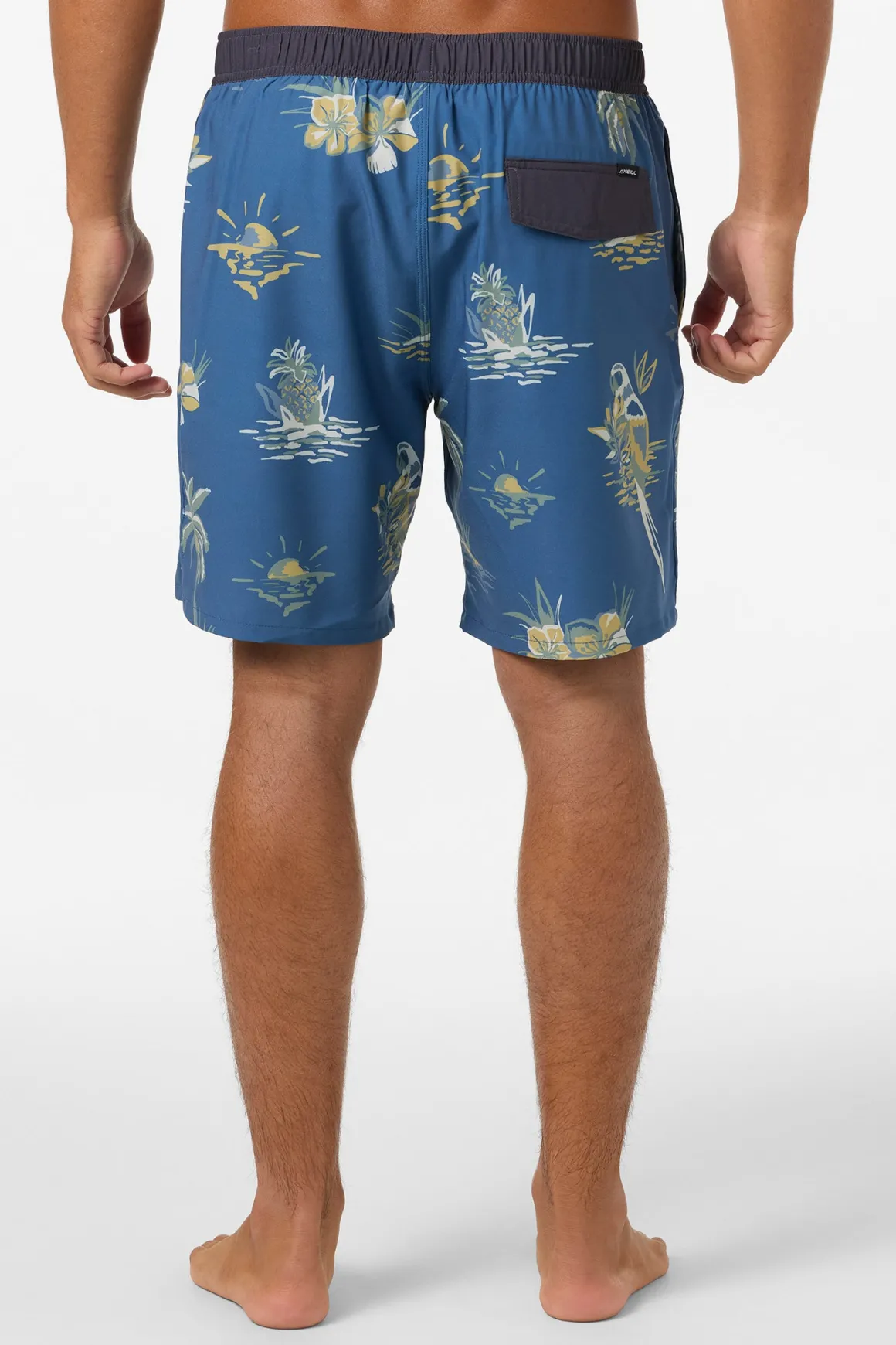 Hermosa Light Lined Elastic Waist 17" Swim Trunks Trunks - Indigo | O'Neill