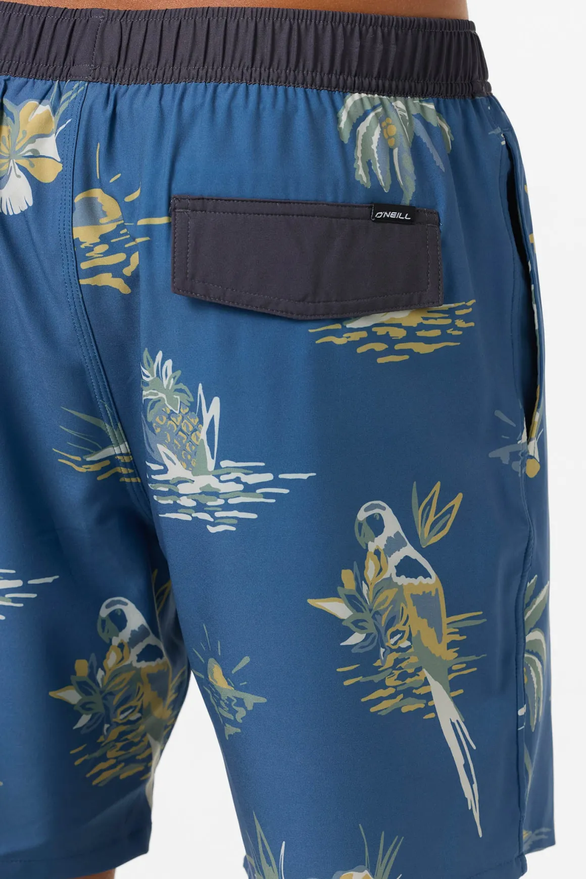 Hermosa Light Lined Elastic Waist 17" Swim Trunks Trunks - Indigo | O'Neill
