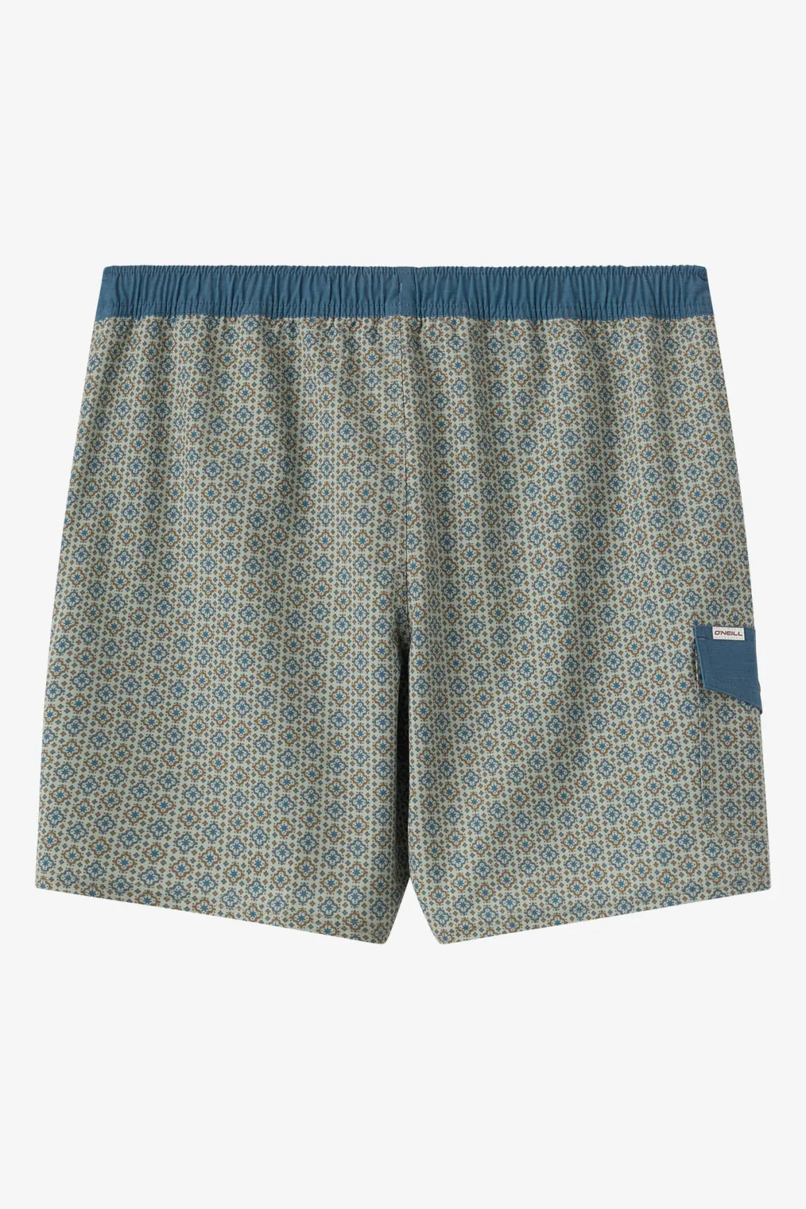 Hermosa Retro 17" Elastic Waist Swim Trunks Trunks - Seagrass | O'Neill