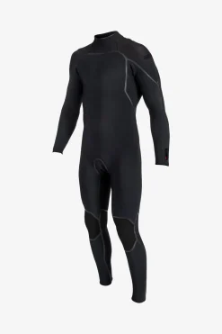 Hyperfreak Fire 3/2MM+ Back Zip Full Wetsuit - Blk/blk | O'Neill