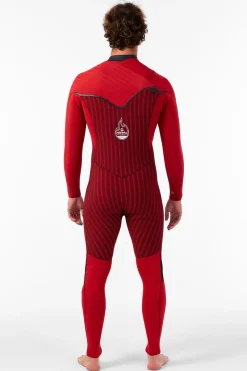 Hyperfreak Fire 3/2MM+ Chest Zip Full Wetsuit - Blk/blk | O'Neill