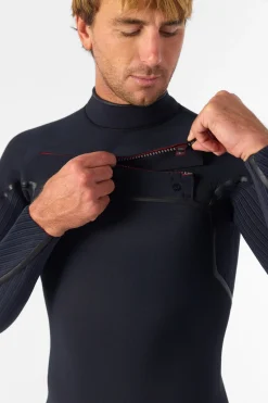 Hyperfreak Fire 3/2MM+ Chest Zip Full Wetsuit - Blk/blk | O'Neill