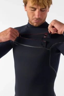 Hyperfreak Fire 3/2MM+ Chest Zip Full Wetsuit - Blk/blk | O'Neill